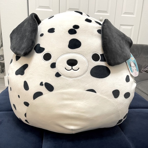 Original NWT 16” Dustin the Dalmatian Squishmallow - Picture 1 of 10